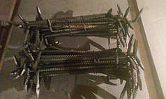 Скоба будівельна 10*300 мм (гаряча ковка)