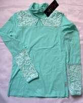 Гольф дівч Luxik "Неля" 14250303, 158 бірюзовий