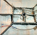 Нагрівальна плита 38х38 для планшетного преса, фото 2