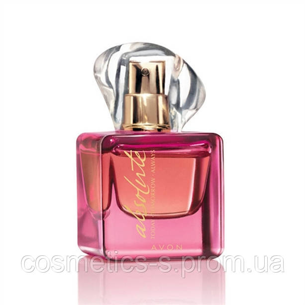 Парфумерна вода жіноча Avon Absolute, колекція Today Tomorrow Always, Ейвон, Абсолют, 30 мл