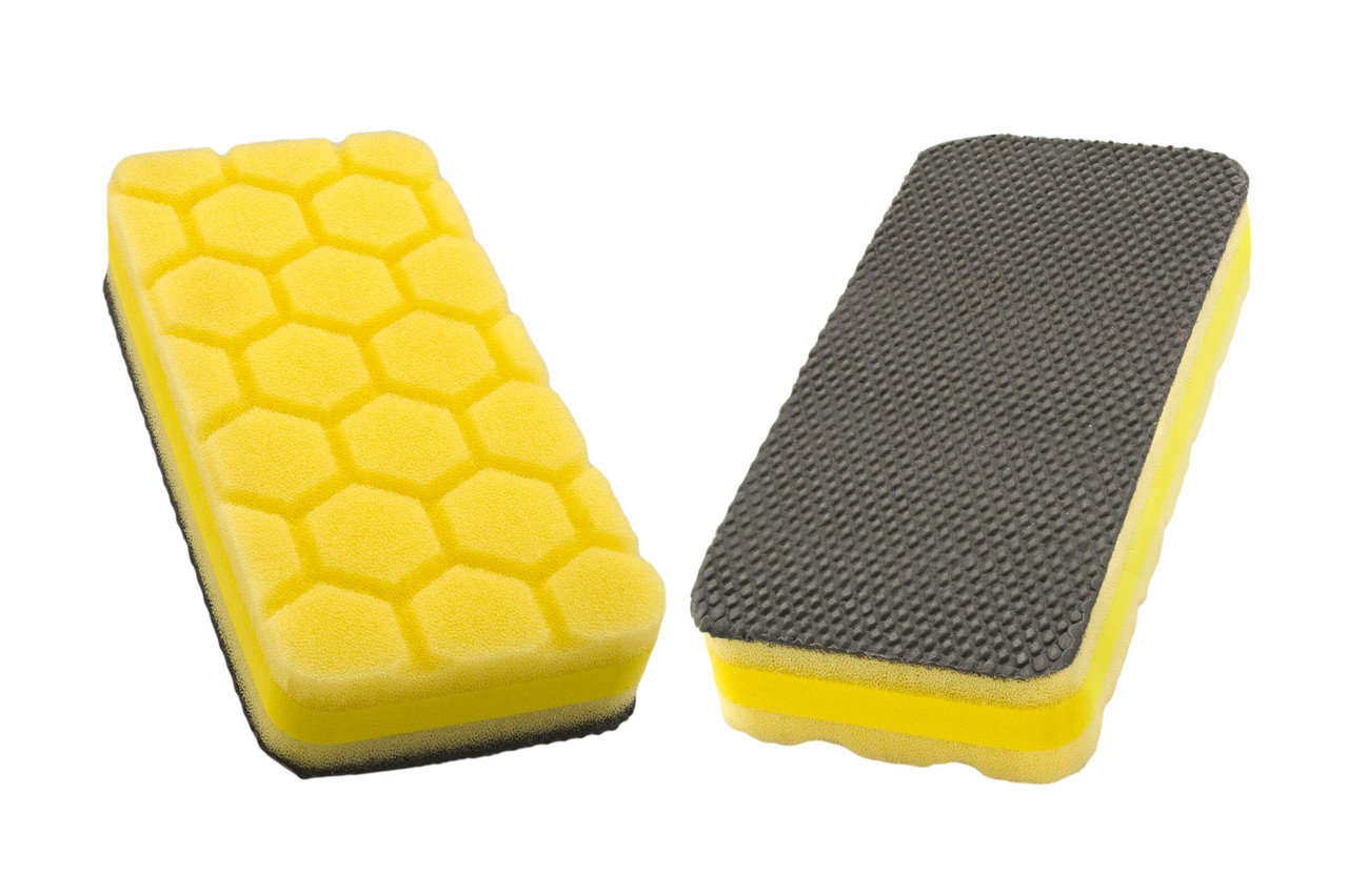 Автоскраб аплікатор - Flexipads Clay Pad Applicator YELLOW 140х70 мм. жовтий (CPA20)