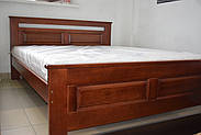 Ліжко двоспальне дерев'яне букове Клеопатра, фото 3