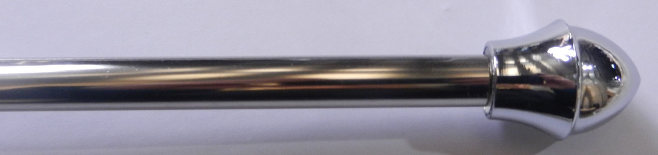 Карниз кафе 0,5 м хром, фото 1