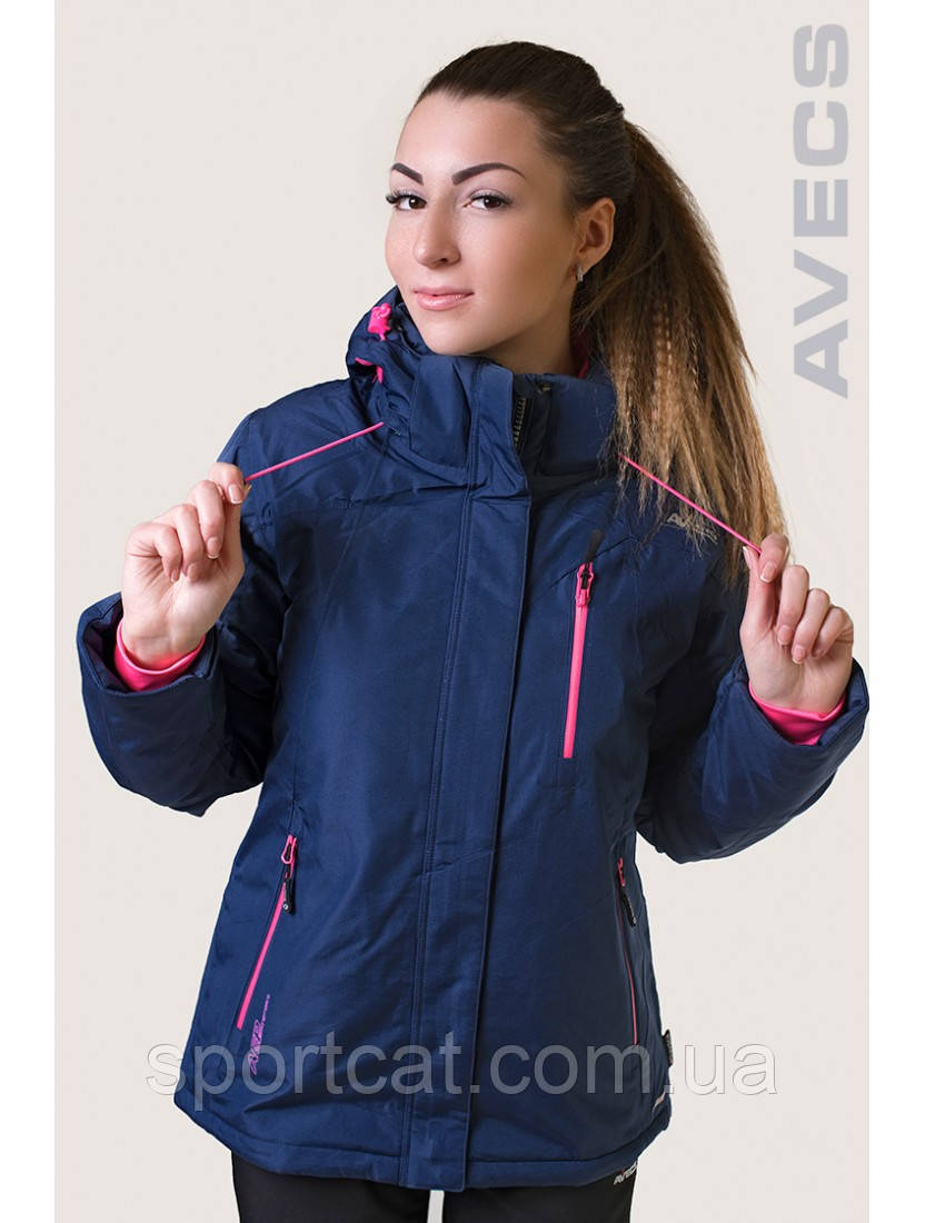 Жіноча перегонова куртка Avecs, синя P. XL