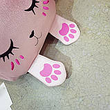 Рюкзак жіночий Кіт з лапками (сірий), фото 6