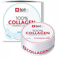 Патчі під очі 100% Collagen Hydrogel Eye Patch Tete Швейцарія 60шт