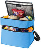 Сумка-холодильник з 2 роздільними відділеннями на блискавці, фото 3