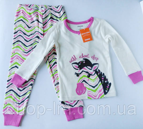 Піжама "Зебра" Gymboree для дівчинки 2, 4 роки