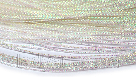 Новорічні стрічки, тасьма, шнури, намистини на нитці