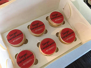 Капкейки Корпоративні з логотипом компанії