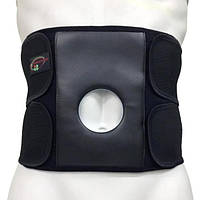 Приспособление ортопедическое для спины и мышц брюшной стенки с отверстием под стому «Стронг» С-3С (S-XL)