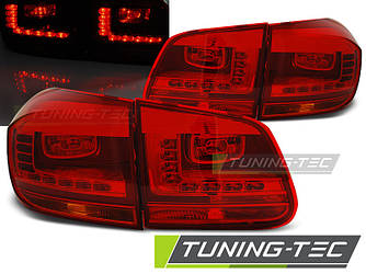 Діодні ліхтарі Volkswagen Tiguan (11-15) червоні