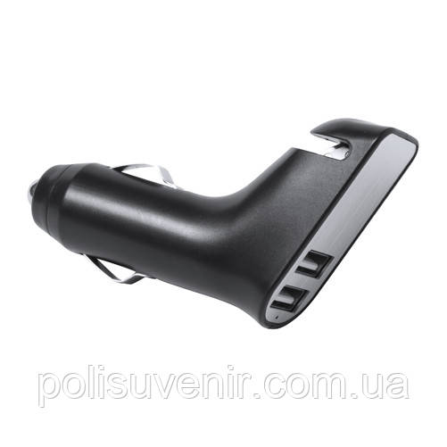 Пластиковий зарядний пристрій USB з 2 портами, фото 1