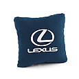Подушка з лого LEXUS флок, фото 4
