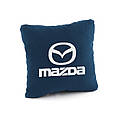 Подушка з логотипом Mazda флок, фото 5
