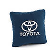 Подушка з логотипом Toyota флок, фото 3