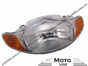 Фара в зборі на скутер Honda Dio AF-35 NEW/ABS (без лампи)