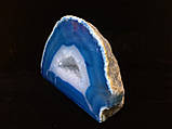 Агатове жеода, жеода з гірським кришталем (колір синій ~280 р.), фото 2
