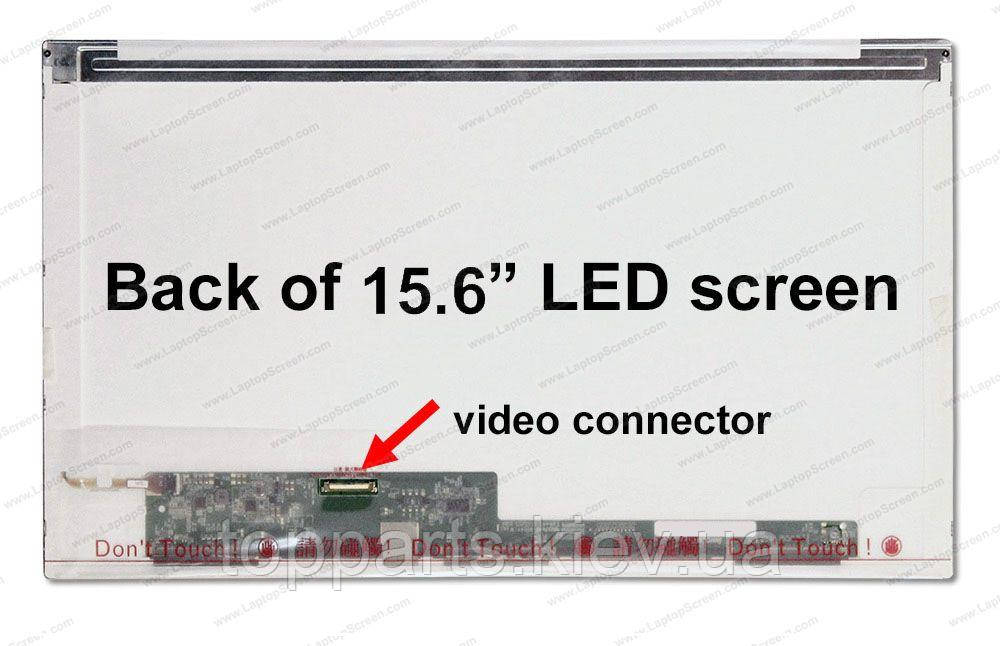 15.6" HD 1366x768, CMO N156BGE-E11/E21, 30-pin (eDP, лівий роз'єм), глянсова