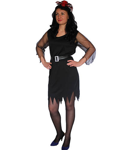 Платье на Хэллоуин, черное (ID#595862615), цена: 560 ₴, купить на Prom.ua