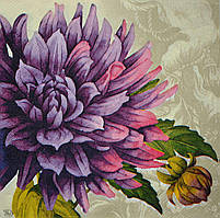 Серветка для декупажу  "Квітка", розмір 33*33 см, тришарова