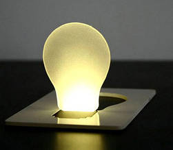 Міні Світильник Лампочка для гаманця, кишені і ін (світильник в гаманець)