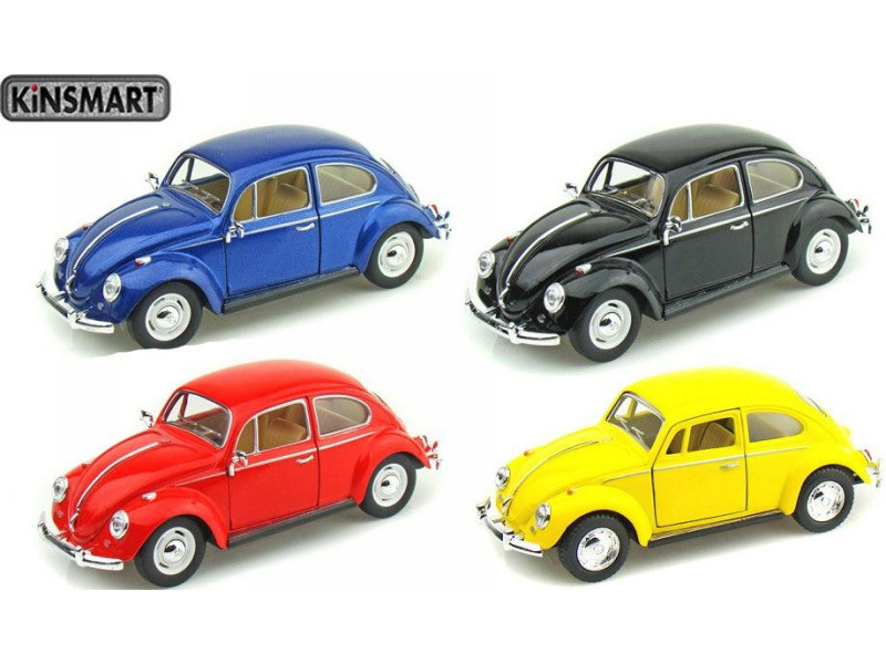 Модель легкова VOLKSWAGEN BEETLE (1967) 5"" KT5057W CLASSIC метал.інерц.відкр.дв.4кол.кор./96/