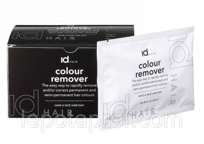 Засіб для видалення фарби з волосся ID HAIR Colour Remover Sachets саше 1 шт. 25 г