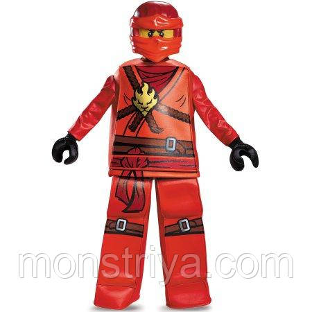 Дитячий Поліпропіленовий костюм Кая Лего Ніндзяго/Ninjago LEGO  