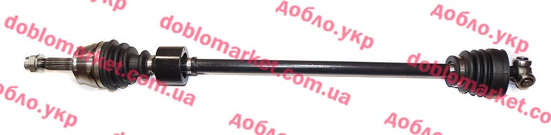 Піввісь права 1.2 i 8v-1.9 D Doblo 2000-2005, Арт. FI8010, 46307622, 46307999, 46308347, 71787129, 71788597,