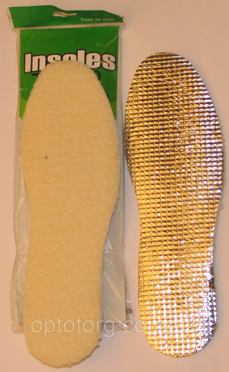 Устілка фольга з овчиною обрізна