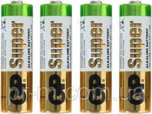 Батарейка GP Super AAA Alkaline LR03 (мініпальчик) 40шт/уп