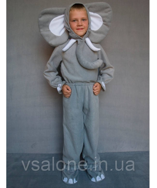 Дитячий карнавальний костюм для хлопчика Слоник, фото 1