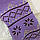 Шкарпетки термо унісекс із шерсті Woman's heel світло-фіолетовий (Ш-453-4), фото 2