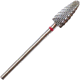 ТВС HL_709f Кукурудза червона Ø 6мм. дрібний абразив для зняття штучного матеріалу. Південна Корея., фото 3