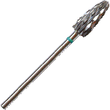 ТВС HL_709с Кукурудза зелена Ø6.2мм. грубий абразив для зняття штучного матеріалу. Південна Корея., фото 3