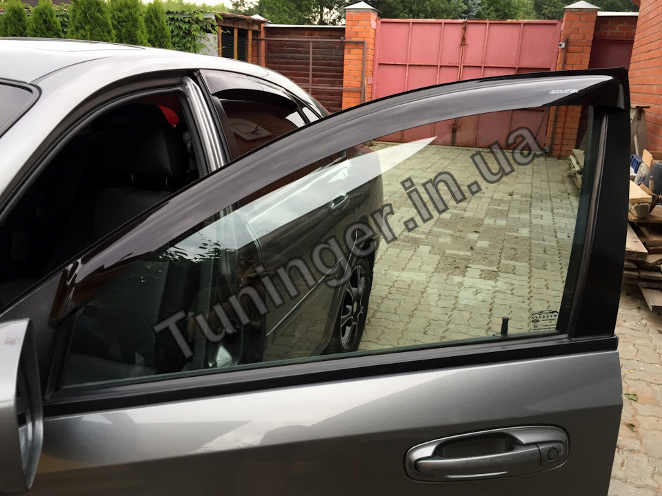 Вітровики, дефлектори вікон Chevrolet Lacetti sedan 2002-2013 (ANV)