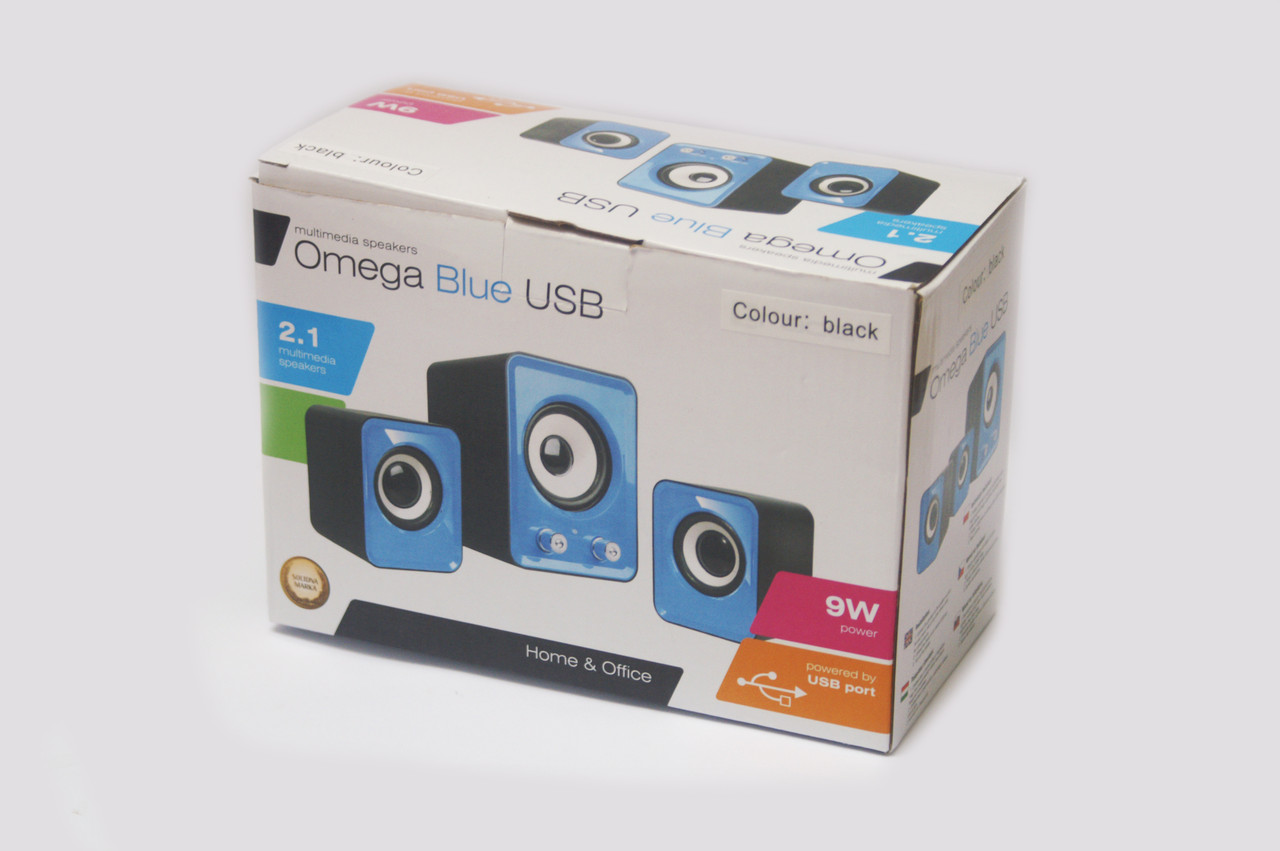 Колонки 2.1 Omega Blue USB MK3 - фото 2 - id-p596112121