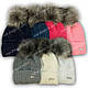 ОПТ Комплект шапка та шарф (труба) для дівчинки, р. 52-54, підкладка фліс, 7087 (5 шт./набір), фото 6