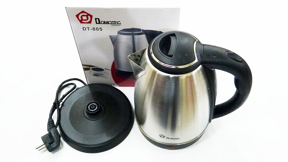 Електричний чайник дисковий Domotec DT-805, фото 1