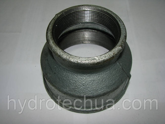 Муфта редукційна оцинкована ВВ 4"х2 1/2"