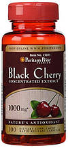 Антиоксидант Черешня Puritan's Pride Black Cherry 1000 mg 100 Capsules