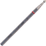 ТВС Ht_152f Шар червоний Ø 2мм, дрібний абразив для педікюра, корекція нігтів, подологія. Південна Корея., фото 3