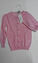 Кофта вес. дівч. TopHat 16020, 128/34 вязка рожевий