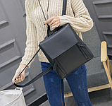 Рюкзак жіночий міський чорний Ember, фото 5