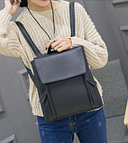 Рюкзак жіночий міський чорний Ember, фото 6