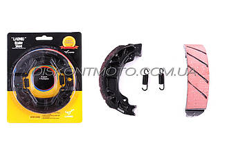 Колодки гальмівні (барабан) 4Т GY6 50/125/150 10/12 колесо китайський скутер 105mm 139QMB,152QMI,157QMJ LAONIU