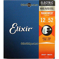 Струни Elixir 12152 Nanoweb Heavy 12-52