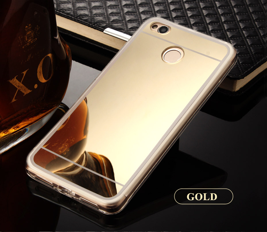 Дзеркальний силіконовий чохол для Xiaomi Redmi 4X