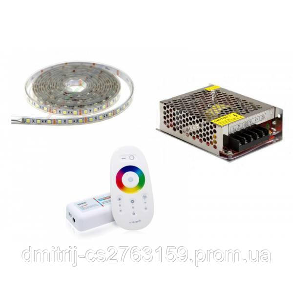 Світлодіодне освітлення RGB для лазні (комплект 5 м)